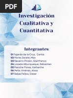 Investigación Cuantitativa y Cualitativa