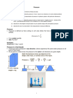 C7 Pressure Notes