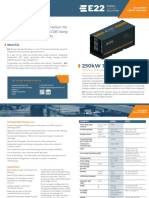 Datasheet E22 250kW