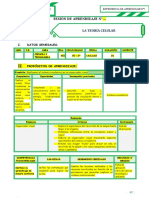 2° Sesión de Aprendizaje Teoria Celular