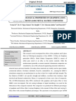 STUDIES ON TRIBOLOGICAL PROPERTIES ON GRAPHENE AND S GLASS REINFORCED Al-6061 METAL MATRIX COMPOSITES