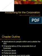 Accounting For The Corporation Chapter 10