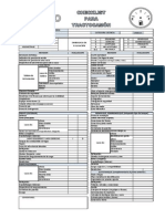 Checklist para Tractocamion