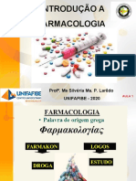 Farmacologia 2020 Aula 1