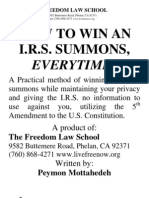 How To Win IRS Summons Everytime Court Cases