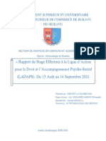 Rapport de Stage Modifié