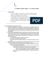 Ejercicios U.d.7 4º Eso. Resuelto. La PGM y Las Revoluciones Rusas