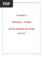 Resume de Cours - Physique Chimie - TS