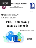 PIB, Inflación y Tasa de Interés