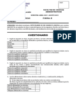 Examen Parcial Ii - Finanzas Forma B