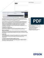 Surecolor SC f500 Datasheet