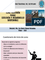 SEMANA 1 - Temas - ECOLOGIA Y DESARROLLO Sostenible - 2023