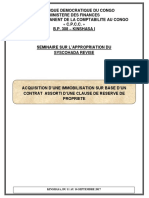 Acquisition D'immobilisation Sur Base D'un Contrat Assorti D'une Clause de Reserve de Propriete