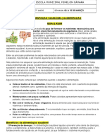 Alimentação Saudavel - Boa e Ruim-6º e 7º Anos