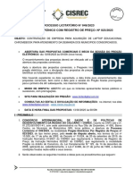 Processo Licitatório #049/2023 Pregão Eletrônico Com Registro de Preço: #023/2023