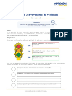 1 Sesión de Violencia Llamadas