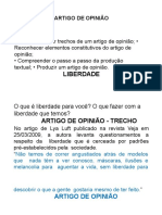 Artigo de Opinião