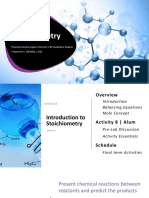 Stoichiometry Introduction