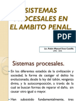 Sistemas Procesales en El Ambito Penal Umg 2018