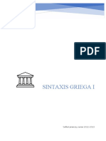 Sintaxis Griega I