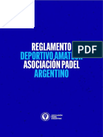 Reglamento Deportivo Amateur Apa