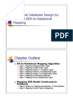 5 ER - and EER-to-Relational Mapping