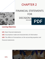 Accounting Chapter 2. Financial Statements For Decision Making