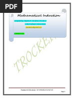 Mathematical Induction by Trockers-1