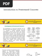 Introduction To Prestressed Concrete