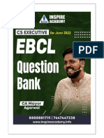 EBCL Past Year Questions