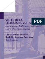 Voces de La Clerecia Novohispana Capellania - Cabildo