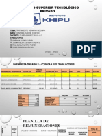 Planilla de Remuneraciones