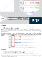 Estimacion de Tiempos de Retardo Mediante Onda Elemental