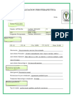 Formato de Historia y Valoración Funcional en MFR.