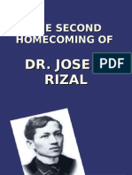 The Second Homecoming of Rizal-Ireene