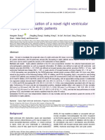 Prognostic Implication of A Novel Right Ventricular Injury Score in Septic Patients