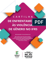 Cartilha Enfrentamento Às Violências de Gênero Do IFRS E Book