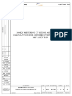 380 KV Metering CT Sizing Calculation