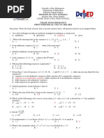 Gr.10 First PT 2022 2023 JJLHS With Answer Key