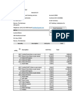 Proforma Invoice