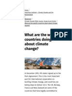 What Are The World's Countries Doing About Climate Change - Grantham Institute - Climate Change and The Environment - Imperial College London