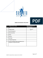 SASSETA Bursary Application Form 2022