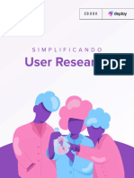 Simplificando Ux Research