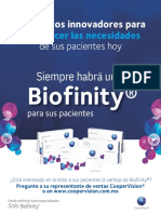 Tarjetón de Parámetros Biofinity 2022