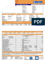 Bill of Supply of Electricity