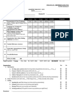 AE2 Speaking Midterm 06.2023 - Marksheet