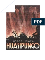 Análisis Literario de La Obra Huasipungo de Jorge Icaza