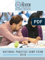 National Practice SAMP 2018