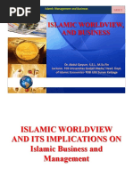 Week 1 Islamic Worldview and Business