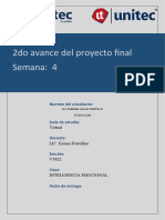 2do Avance Del Proyecto Final